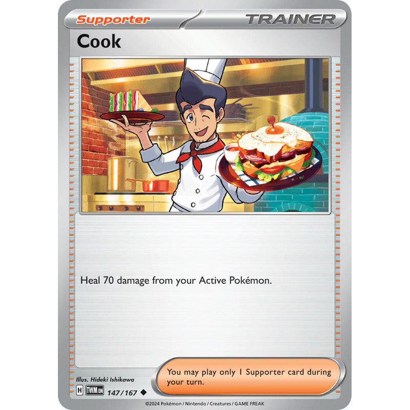 Pokémon Tcg: Twilight Masq - 147/167 - Cook