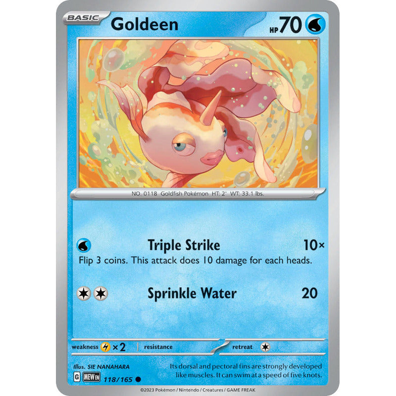 Pokémon Tcg: 151 - 118/165 - Goldeen