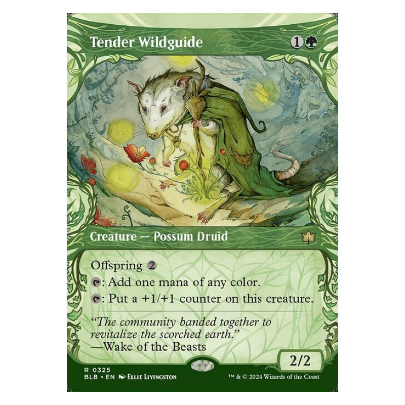 Mtg: Bloomburrow - 325 - Tender Wildguide