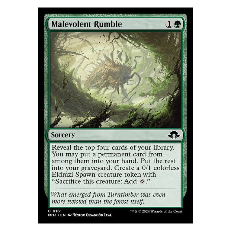 Mtg: Mh3 - 161 - Malevolent Rumble [foil]