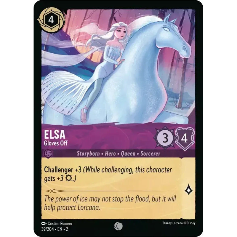 Lorcana: Rotf - 039/216 - Elsa - Gloves Off