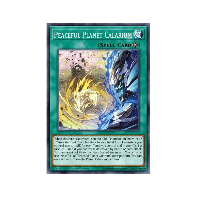 Yugioh: Rarity 2 - Ra02-en074 Peaceful Planet Calar [secret]