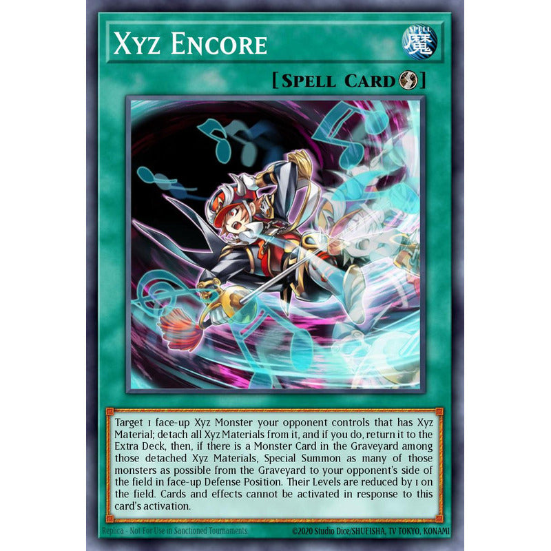 Yugioh: Rarity 2 - Ra02-en059 Xyz Encore [secret]