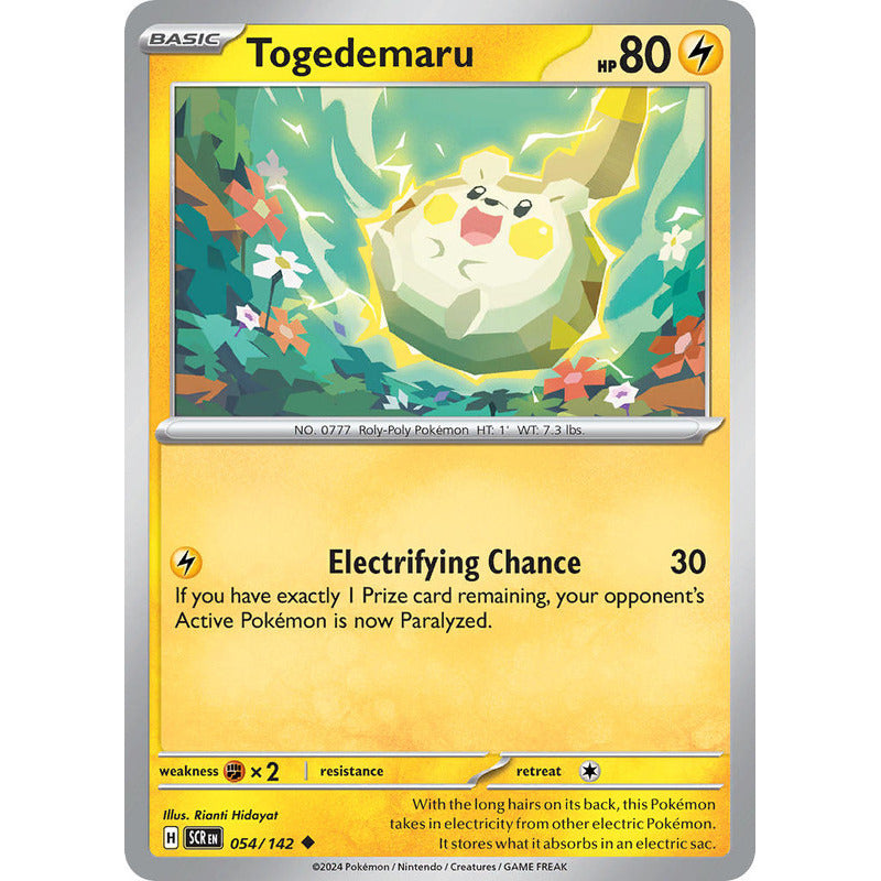 Pokémon Tcg: Stellar Crown - 054/142 - Togedemaru