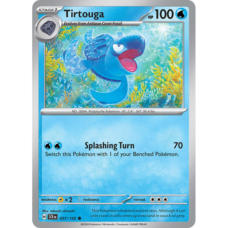 Pokémon Tcg: Stellar Crown - 037/142 - Tirtouga