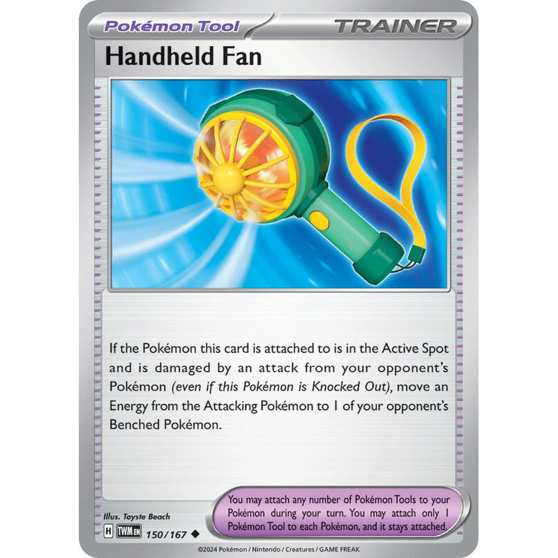 Pokémon Tcg: Twilight Masq - 150/167 - Handheld Fan