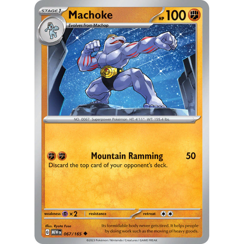 Pokémon Tcg: 151 - 067/165 - Machoke