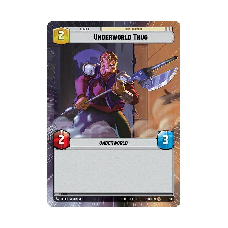 Star Wars Tcg: Sotg - 518 - Underworld Thug [hyperspace]