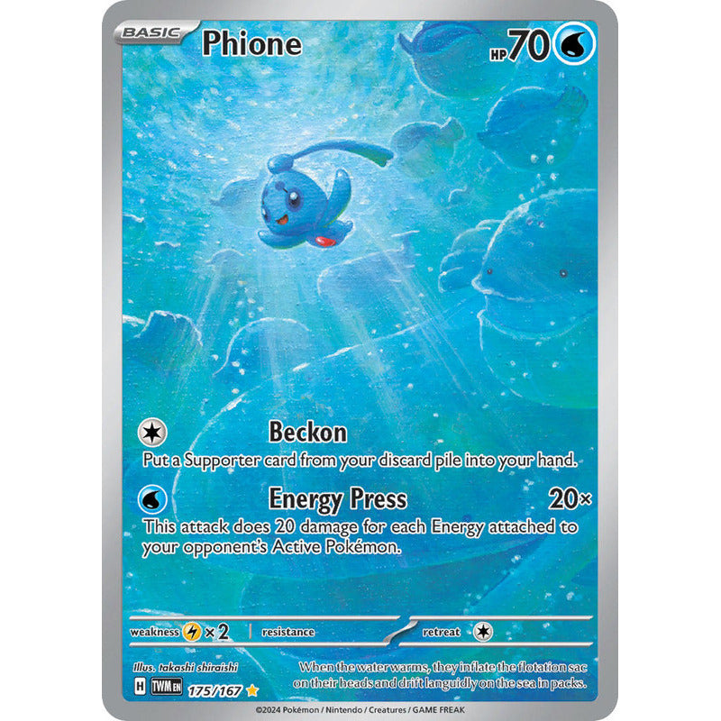 Pokémon Tcg: Twilight Masq - 175/167 - Phione