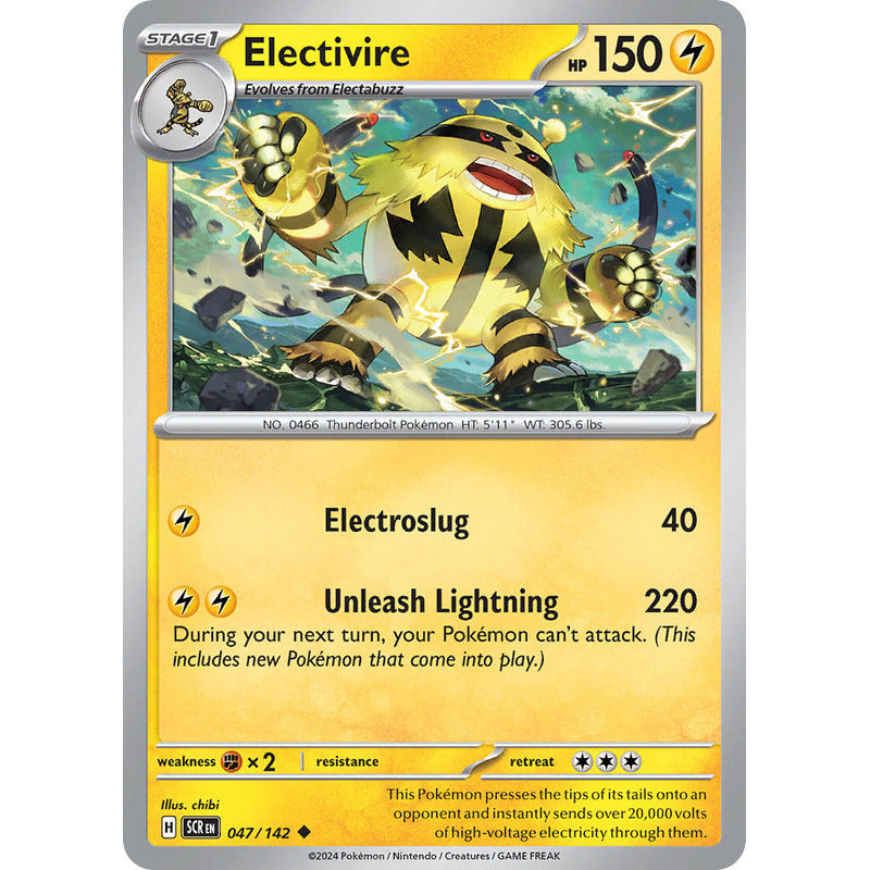 Pokémon Tcg: Stellar Crown - 047/142 - Electivire