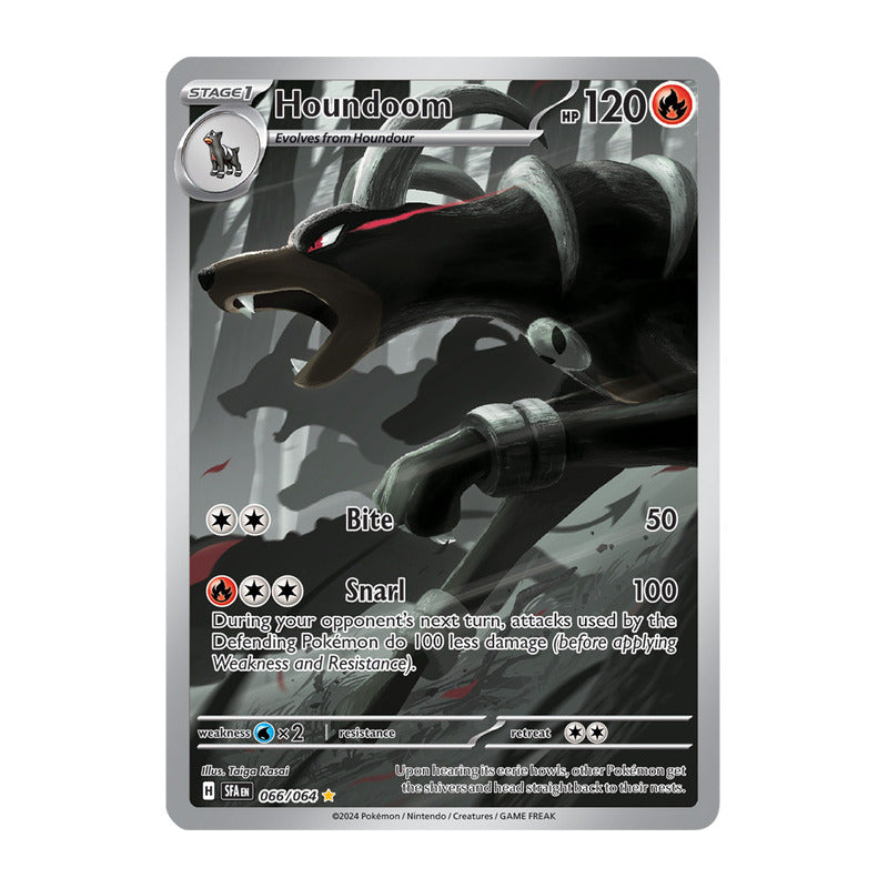 Pokémon Tcg: Shrouded Fab - 066/064 - Houndoom