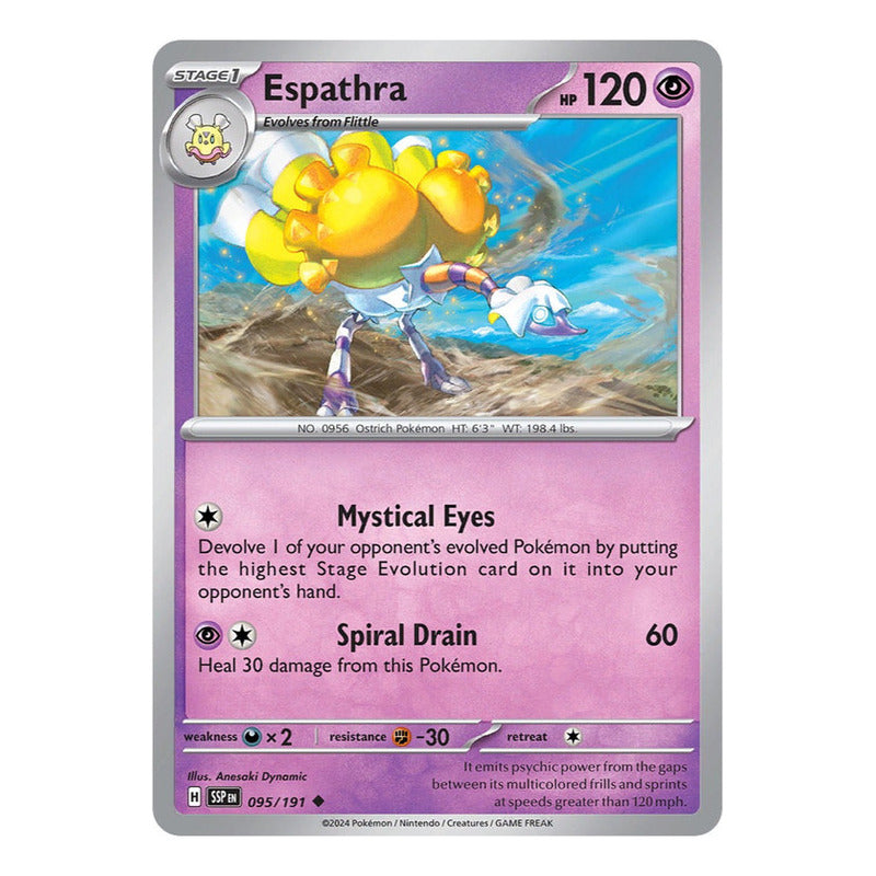 Pokémon Tcg: Surging Sparks - 095/191 - Espathra