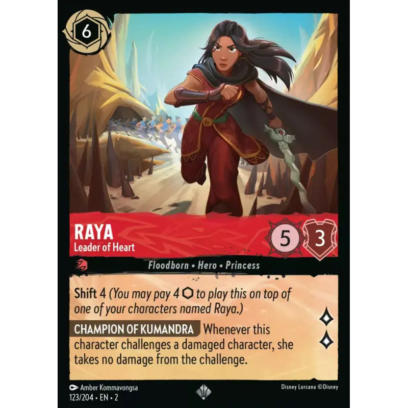 Lorcana: Rotf - 123/216 - Raya - Leader Of Heart