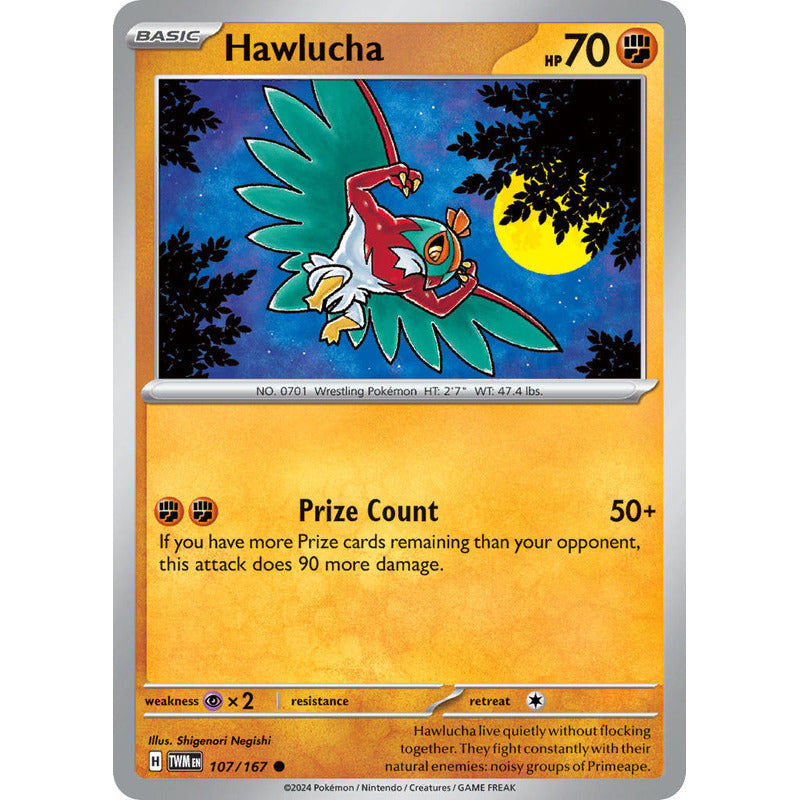 Pokémon Tcg: Twilight Masq - 107/167 - Hawlucha