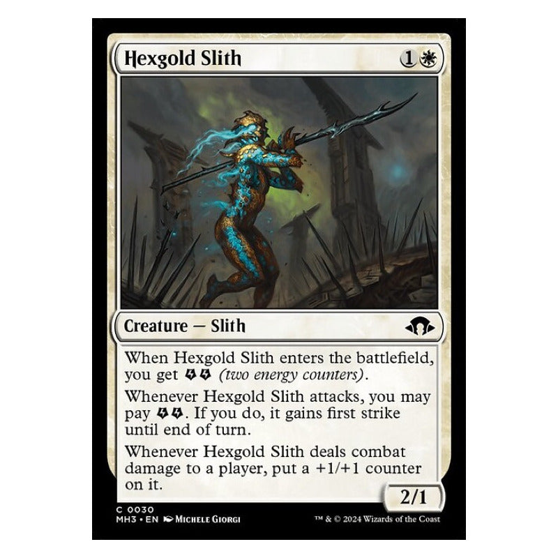 Mtg: Mh3 - 030 - Hexgold Slith [foil]