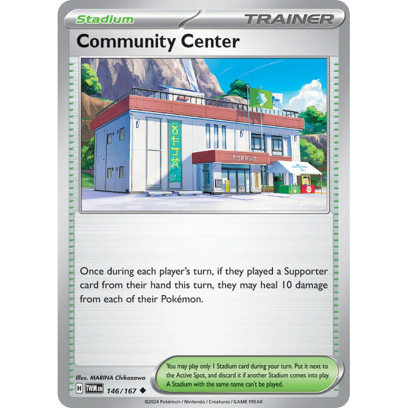 Pokémon Tcg: Twilight Masq - 146/167 - Community Center