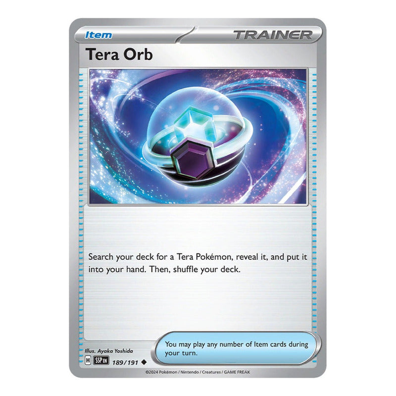 Pokémon Tcg: Surging Sparks - 189/191 - Tera Orb