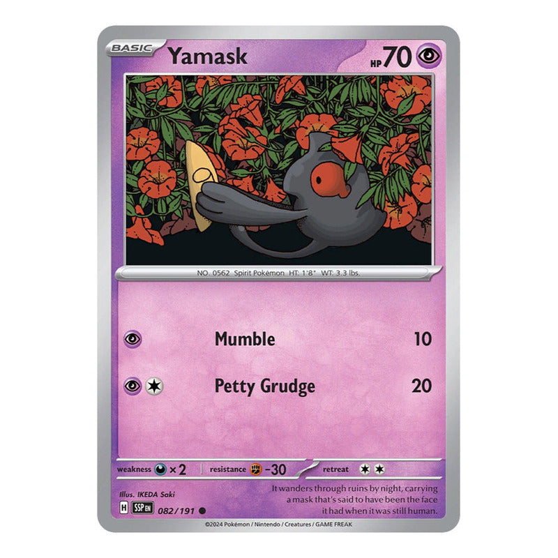 Pokémon Tcg: Surging Sparks - 082/191 - Yamask