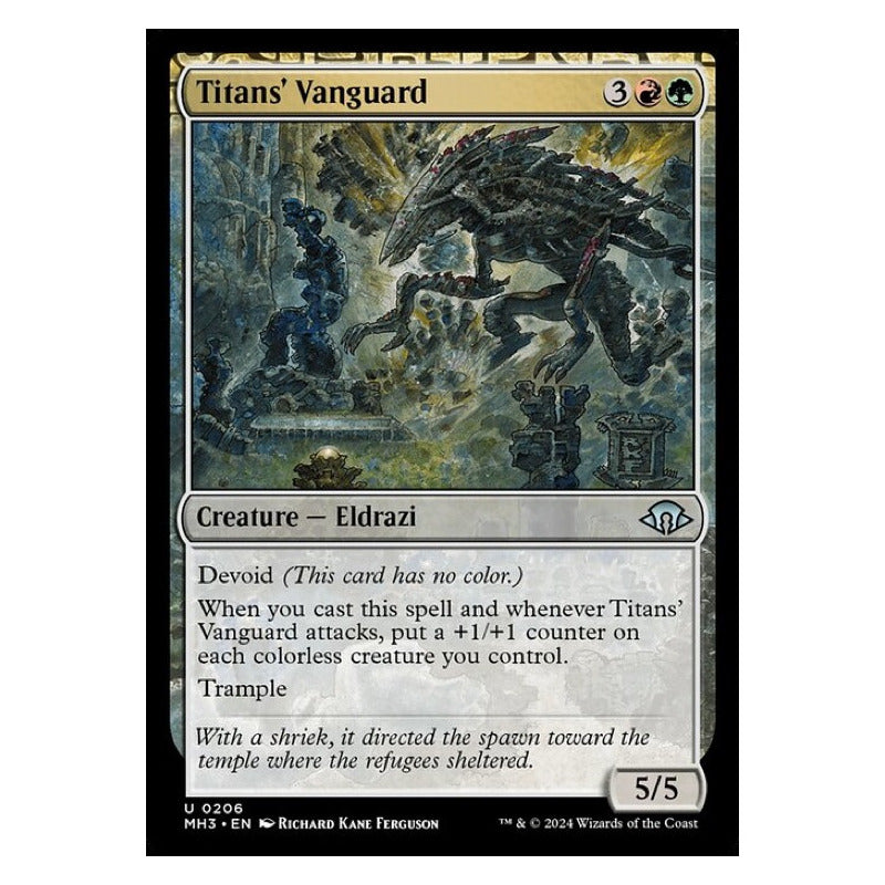 Mtg: Mh3 - 206 - Titans' Vanguard [foil]