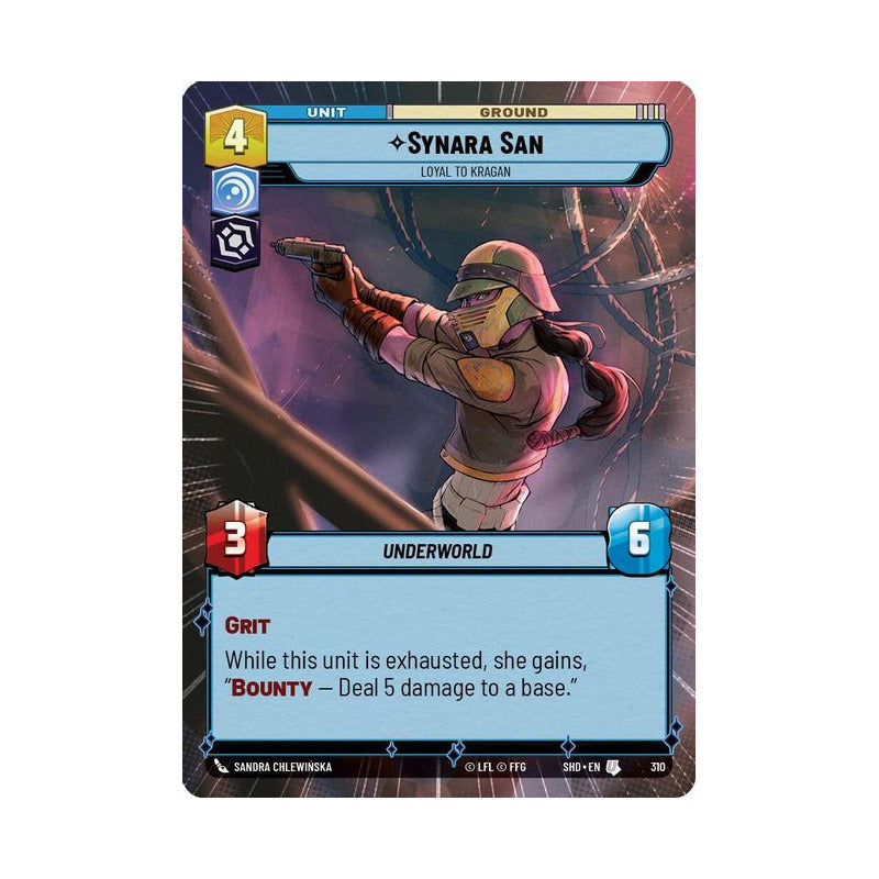 Star Wars Tcg: Sotg - 310 - Synara San - L [hyperspace Foil]