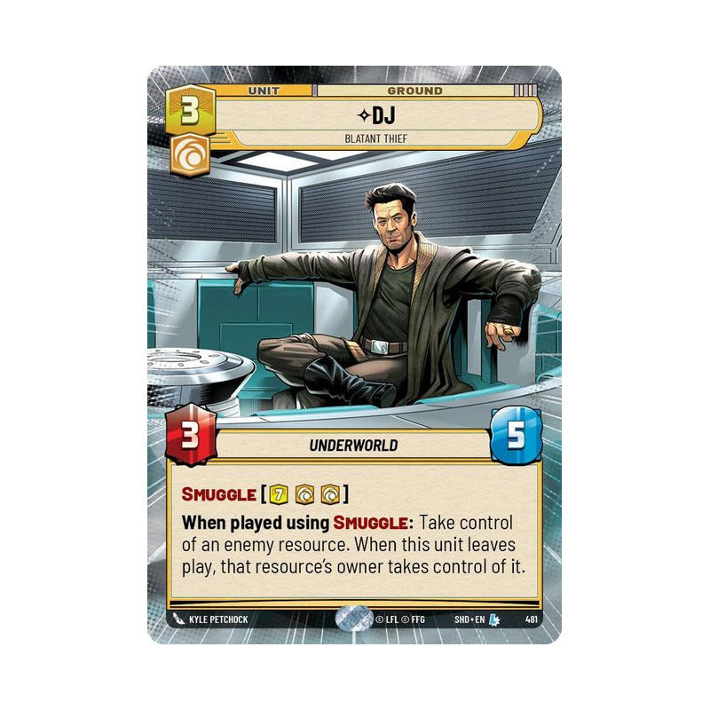 Star Wars Tcg: Sotg - 481 - Dj - Blata (l) [hyperspace Foil]