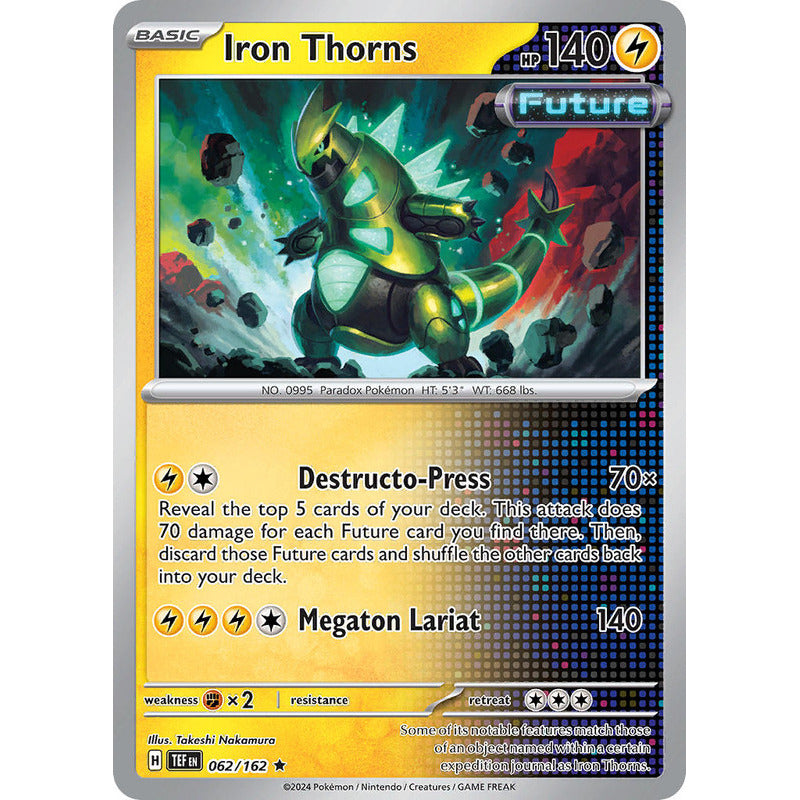 Temporal Forces - 062/162 - Iron Thorns (holo)