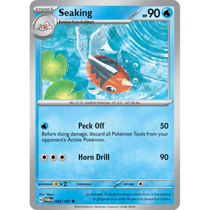 Pokémon Tcg: Twilight Masq - 045/167 - Seaking [reverse]