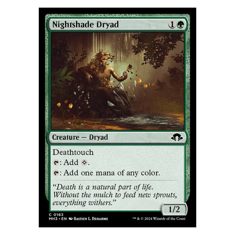 Mtg: Mh3 - 163 - Nightshade Dryad [foil]