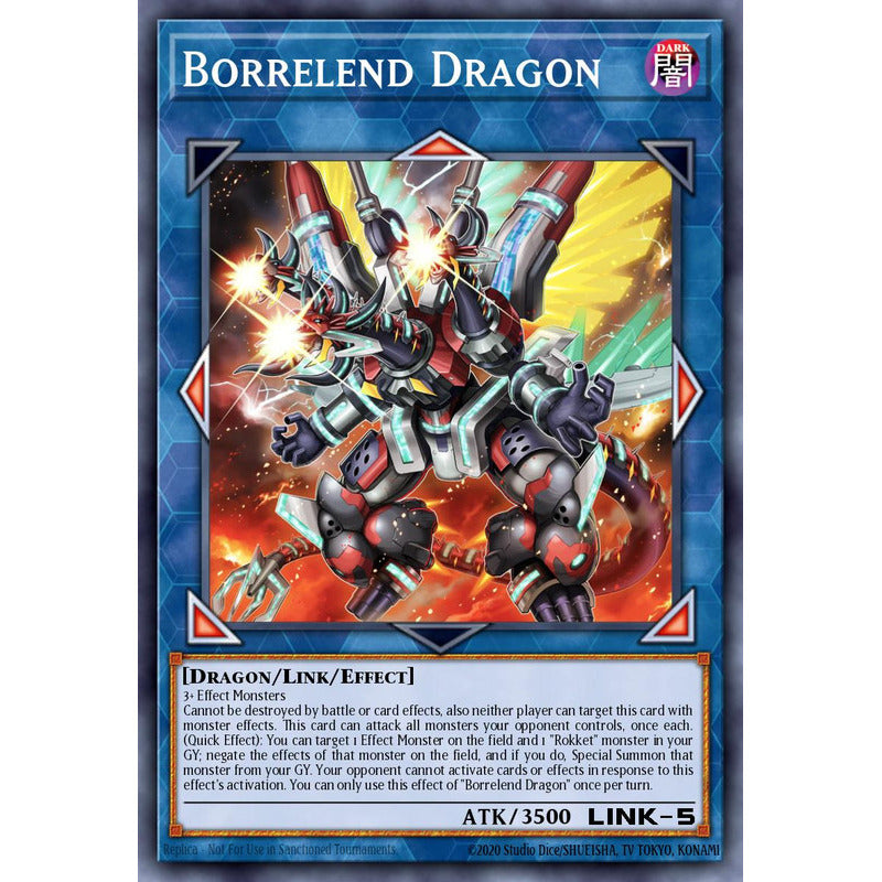 Yugioh: Rarity 2 - Ra02-en043 Borrelend Dragon [secret]