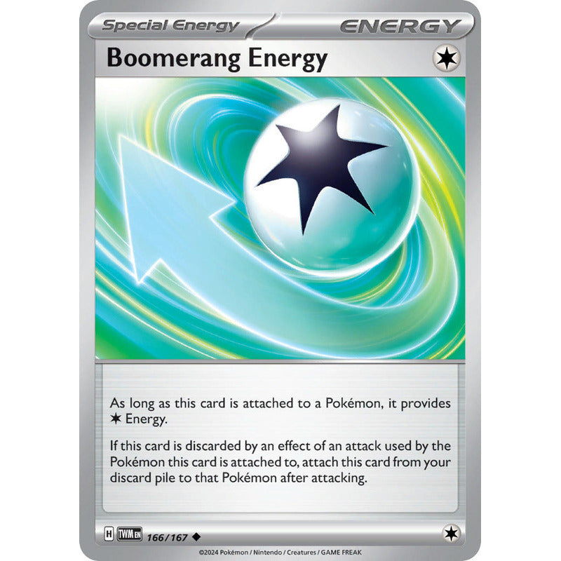 Pokémon Tcg: Twilight Masq - 166/167 - Boomerang Energy