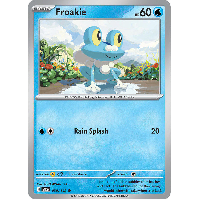 Pokémon Tcg: Stellar Crown - 039/142 - Froakie