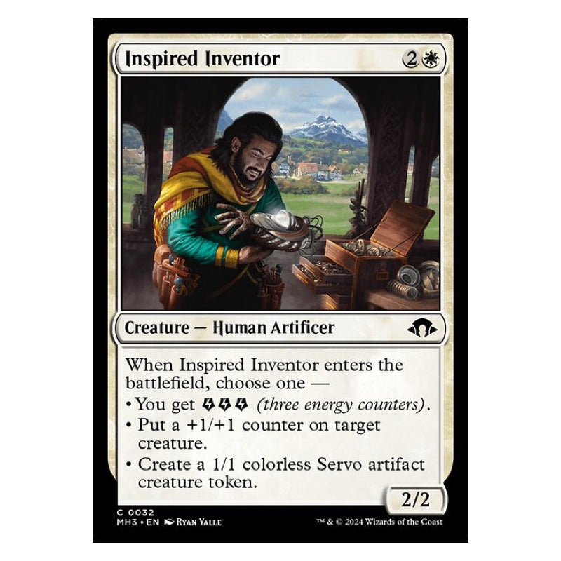 Mtg: Mh3 - 032 - Inspired Inventor [foil]