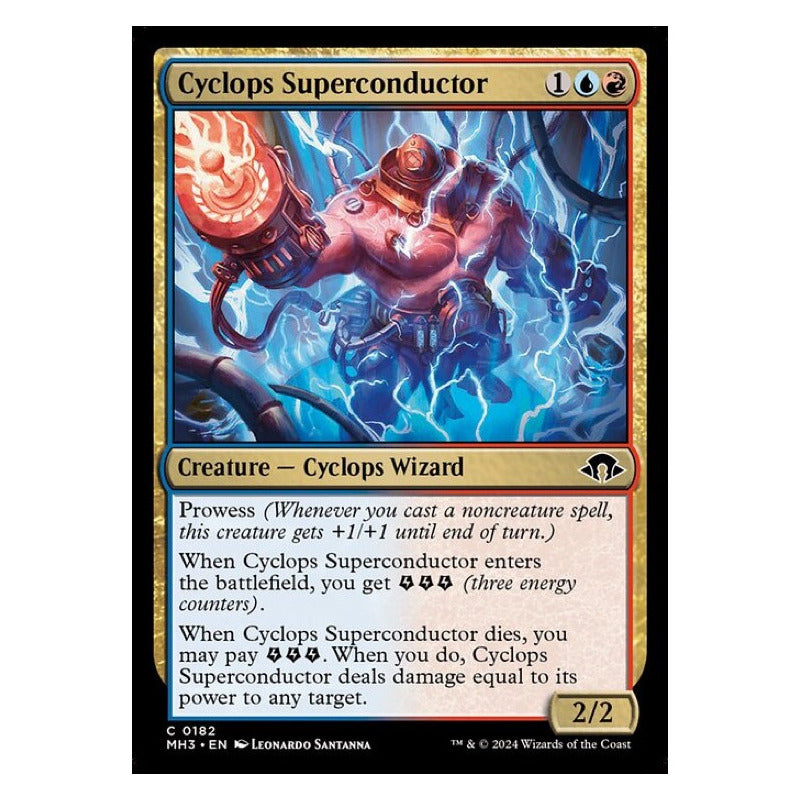 Mtg: Mh3 - 182 - Cyclops Superconductor [foil]