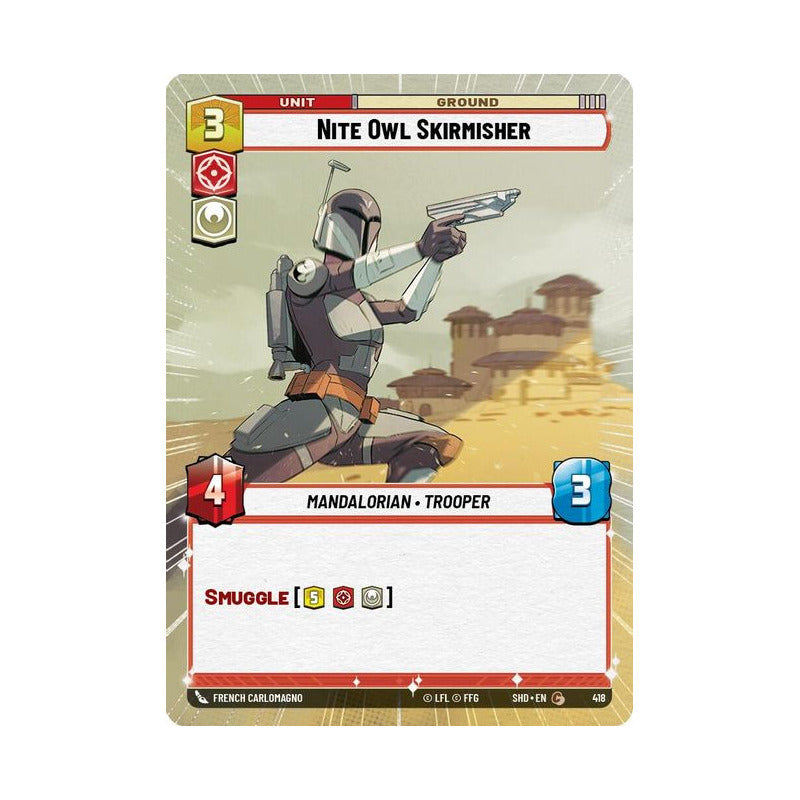 Star Wars Tcg: Sotg - 418 - Nite Owl Skirmisher [hyperspace]