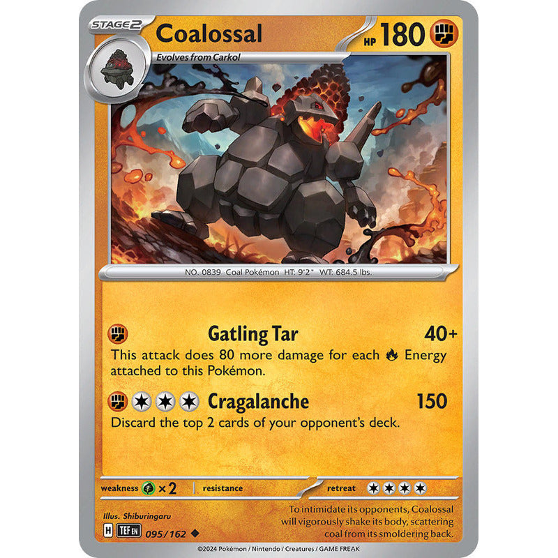 Temporal Forces - 095/162 - Coalossal (reverse)