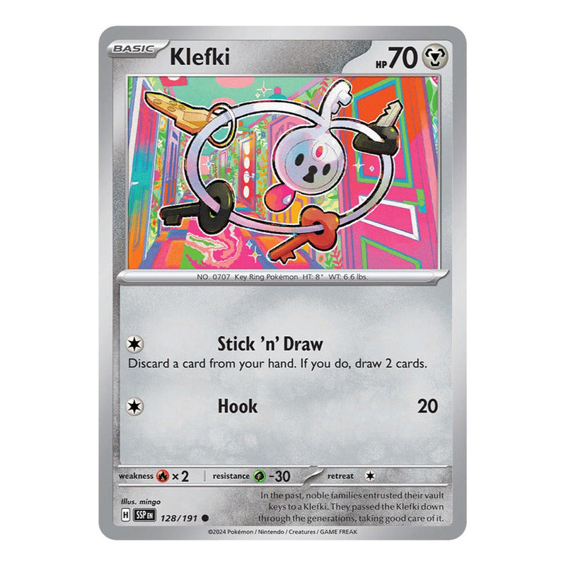 Pokémon Tcg: Surging Sparks - 128/191 - Klefki