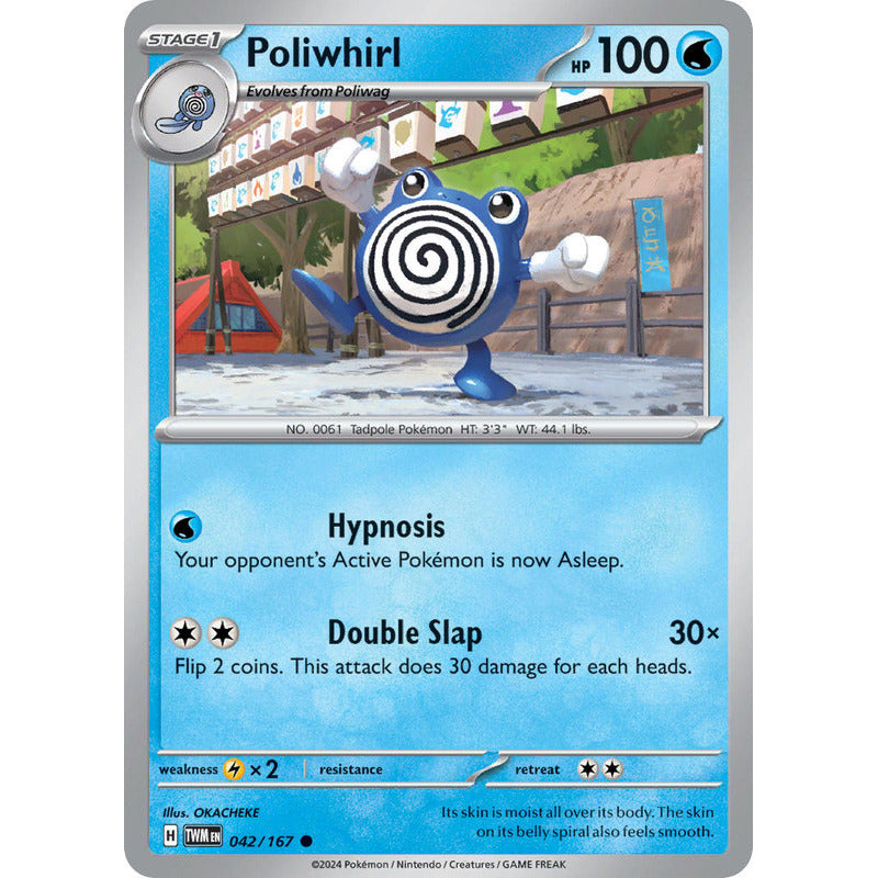 Pokémon Tcg: Twilight Masq - 042/167 - Poliwhirl