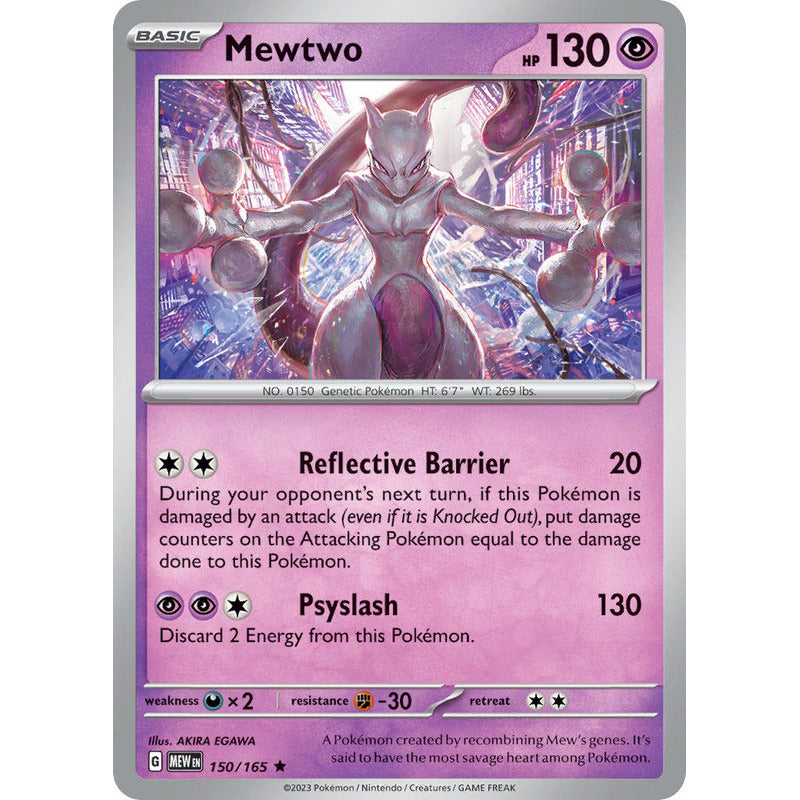 Pokémon Tcg: 151 - 150/165 - Mewtwo