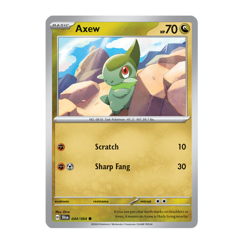 Pokémon Tcg: Shrouded Fab - 044/064 - Axew [reverse]