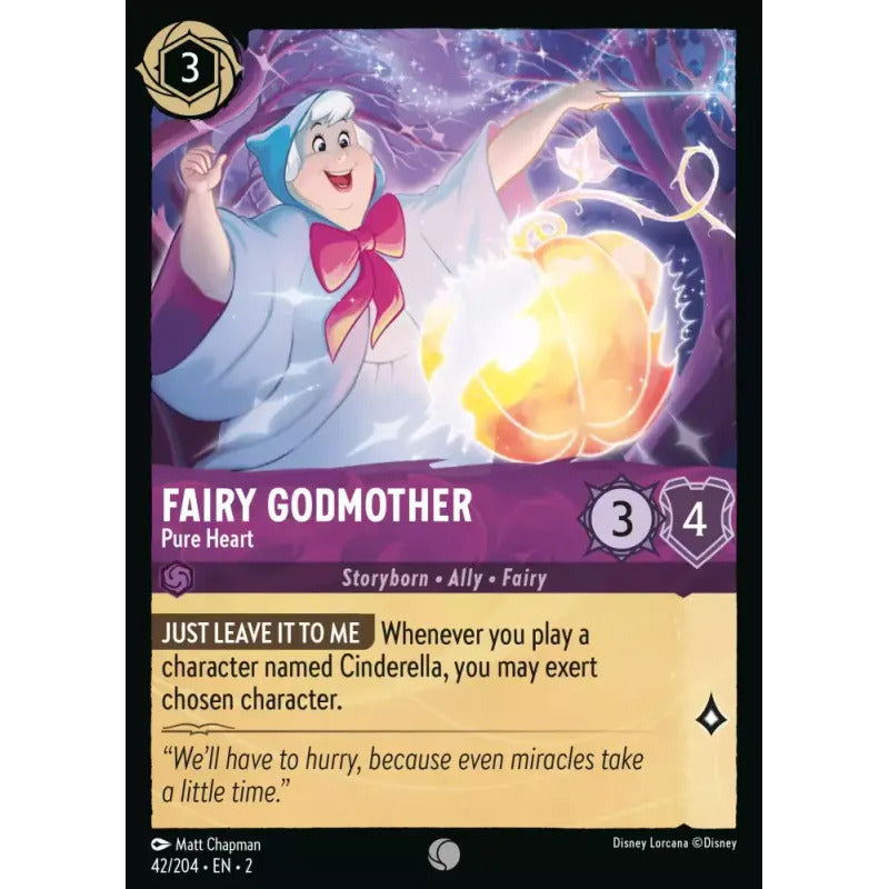 Lorcana: Rotf - 042/216 - Fairy Godmother - Pure Heart