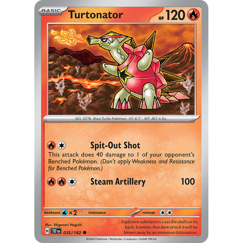 Temporal Forces - 035/162 - Turtonator (reverse)