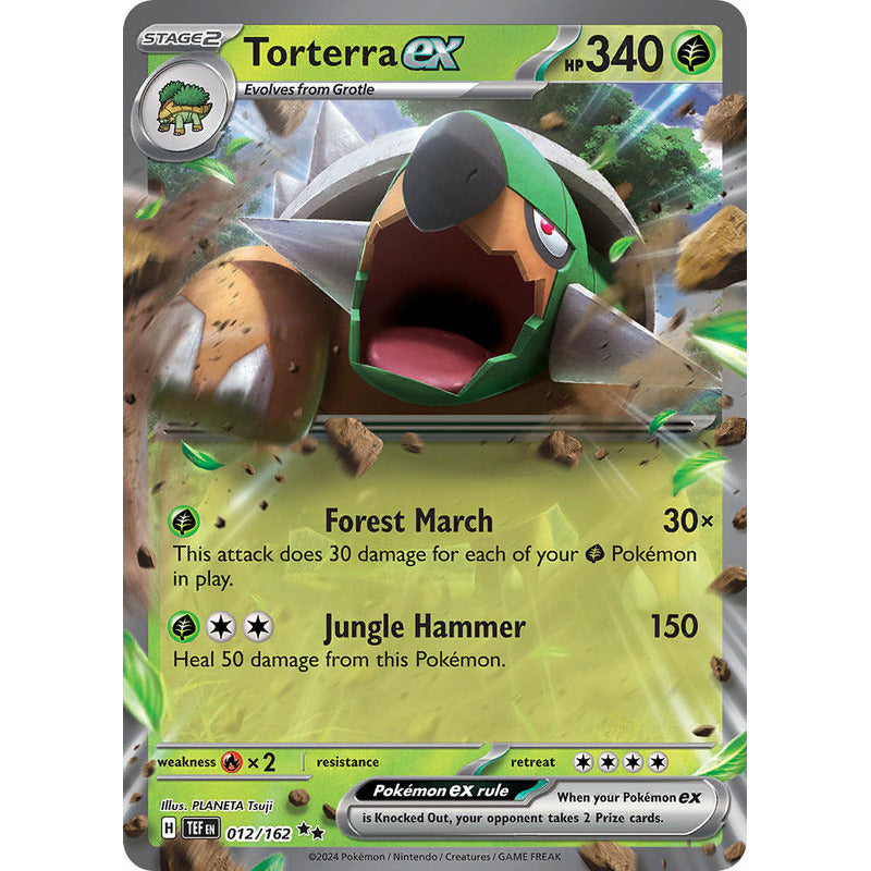 Temporal Forces - 012/162 - Torterra Ex