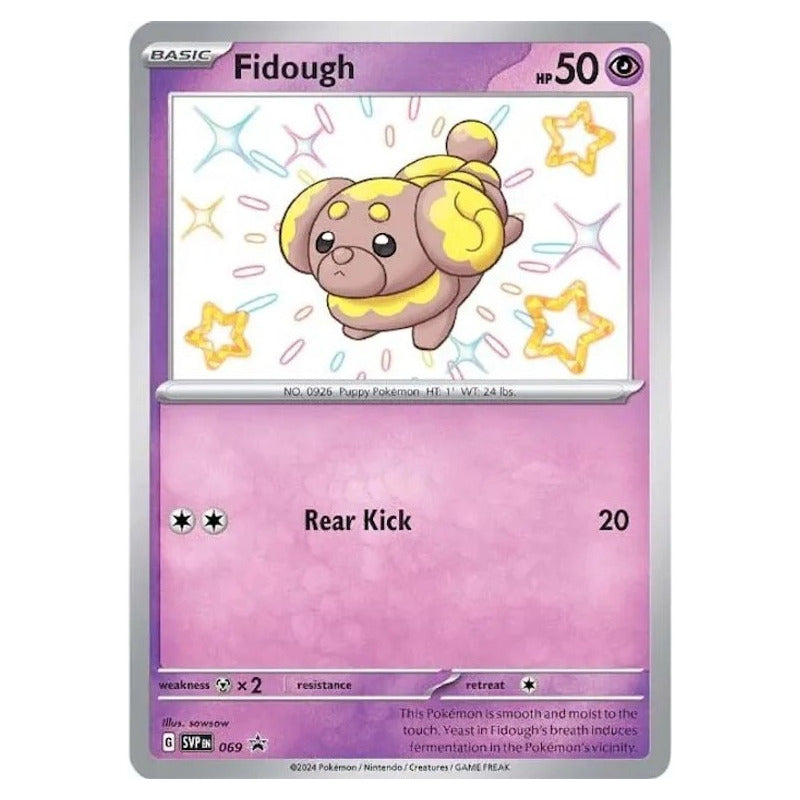 Paldean Fates - 069 - Fidough (promo) - Shiny