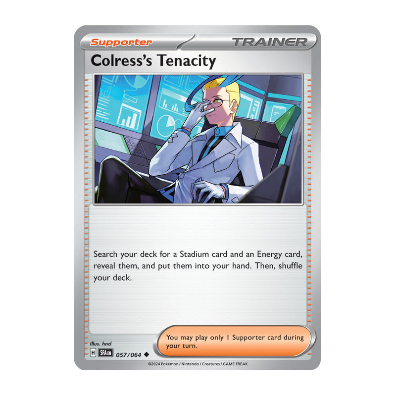 Pokémon Tcg: Shrouded Fab - 057/064 - Colress's Tenacity