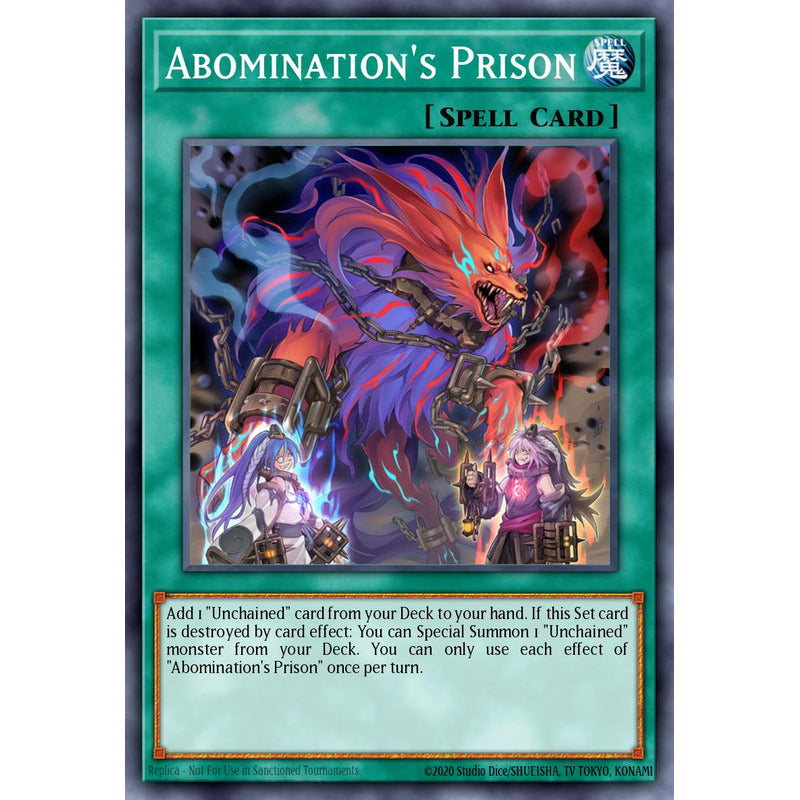 Yugioh: Rarity 2 - Ra02-en064 Abomination's Prison [secret]