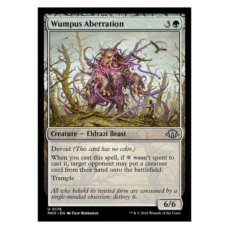 Mtg: Mh3 - 176 - Wumpus Aberration [foil]