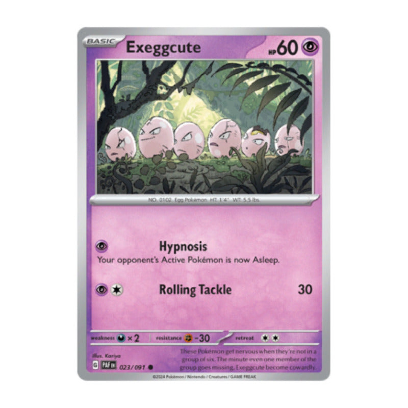 Paldean Fates - 023/091 - Exeggcute