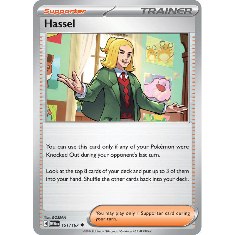 Pokémon Tcg: Twilight Masq - 151/167 - Hassel [reverse]