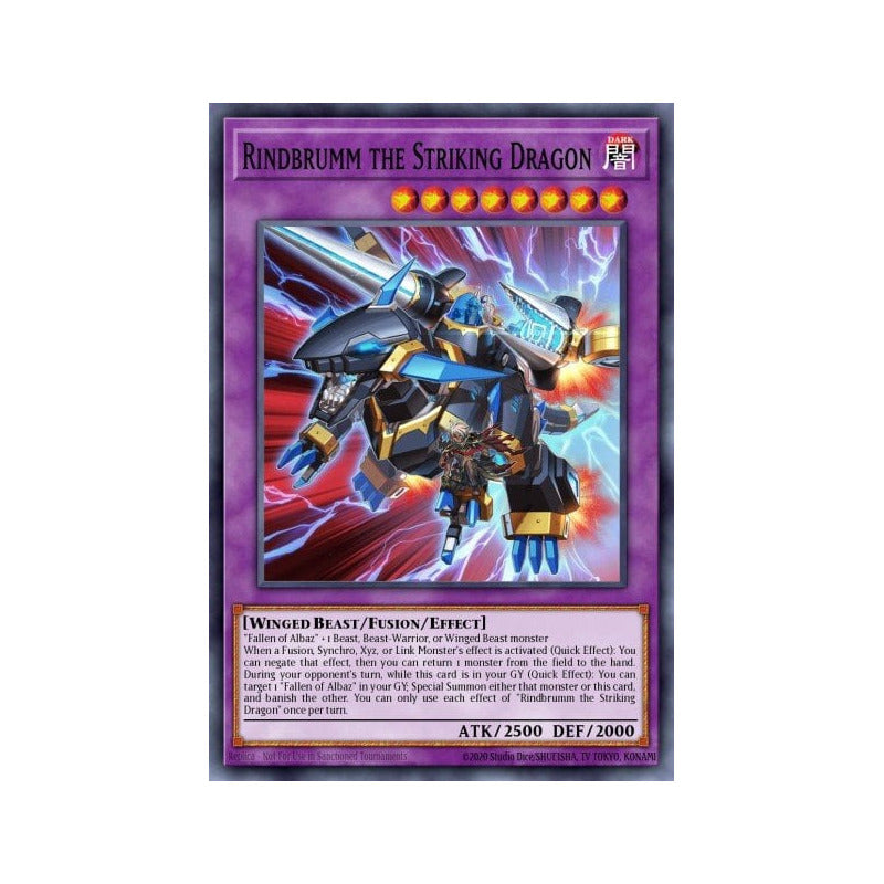 Yugioh: Rarity 2 - Ra02-en025 Rindbrumm The Striking D [pur]