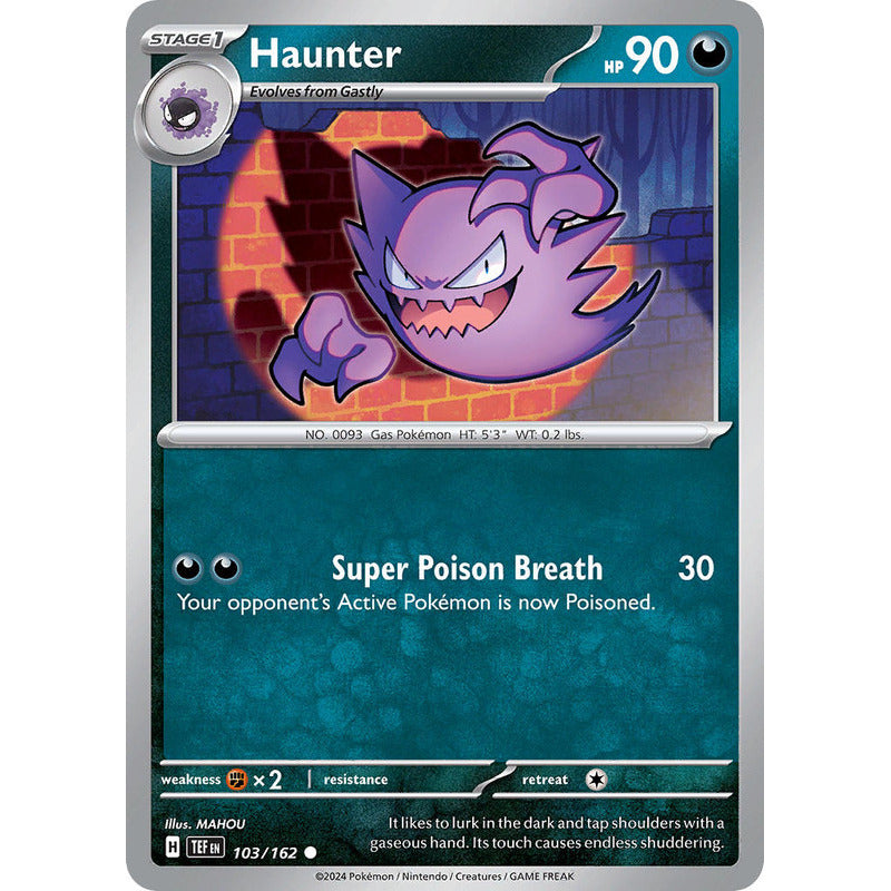 Temporal Forces - 103/162 - Haunter (reverse)